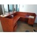 Autumn Maple Reception Desk L Suite